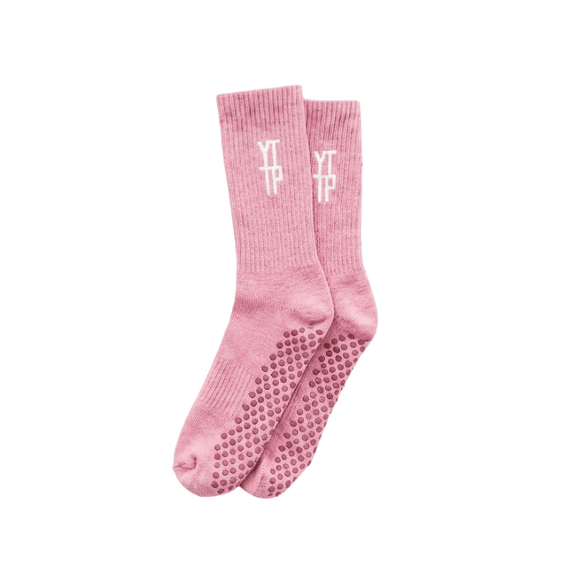 YTTP Rosa Pilates Grip Socks