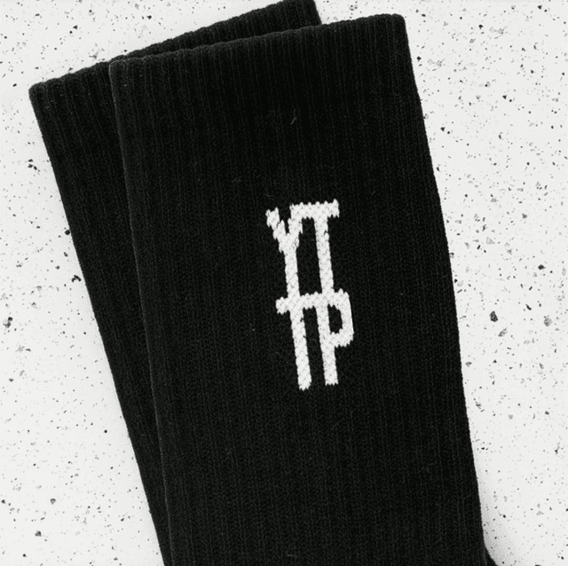YTTP Socks Black (no Grip)