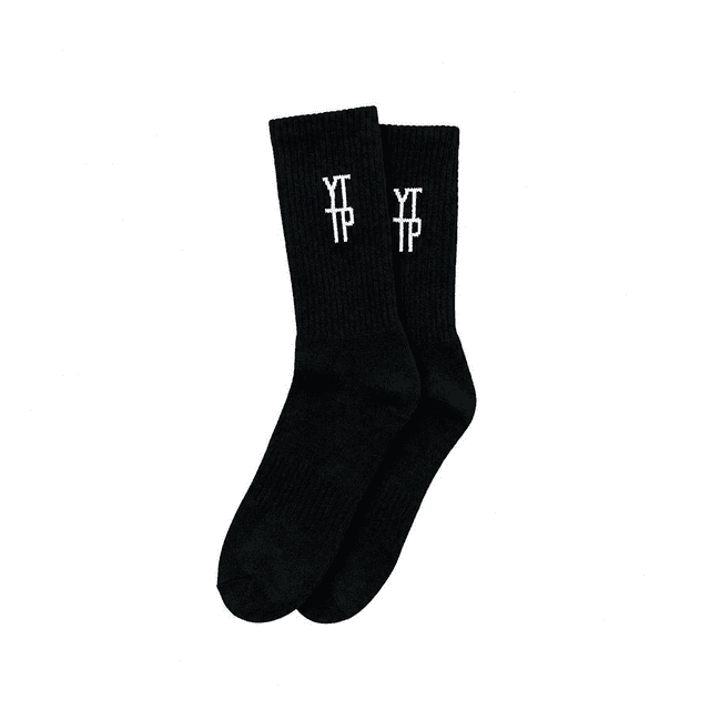 YTTP Socks Black (no Grip)