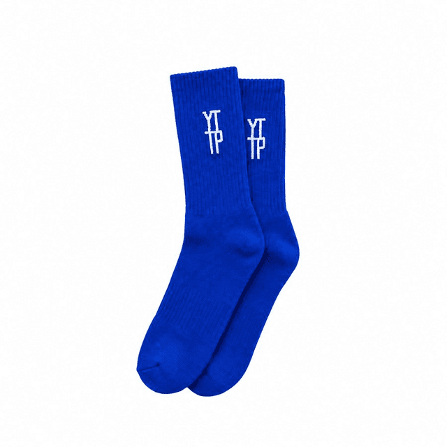 YTTP Socks Blue (no Grip)