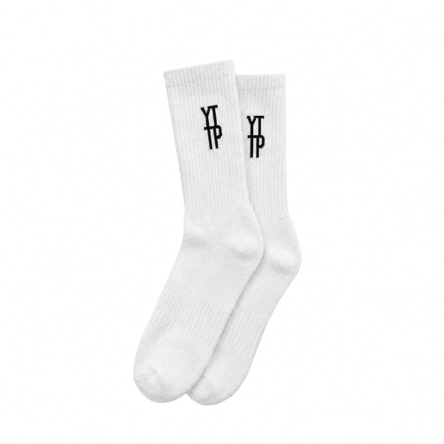 YTTP Socks White (no Grip)